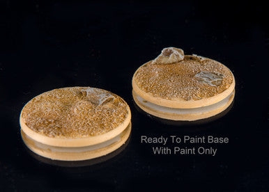 25mm Bolt Action Style Ready-to-Paint Bases (5/pk)