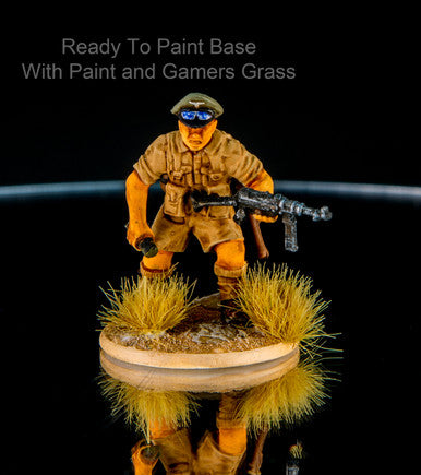 25mm Bolt Action Style Ready-to-Paint Bases (5/pk)
