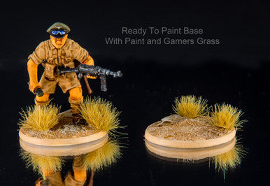 25mm Bolt Action Style Ready-to-Paint Bases (5/pk)