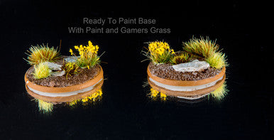 25mm Bolt Action Style Ready-to-Paint Bases (5/pk)