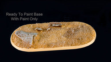 25mm x 50mm Bolt Action Style Ready-to-Paint Base (1/pk)