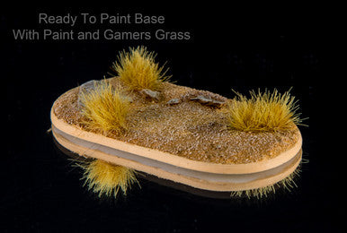 25mm x 50mm Bolt Action Style Ready-to-Paint Base (1/pk)