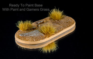 25mm x 50mm Bolt Action Style Ready-to-Paint Base (1/pk)