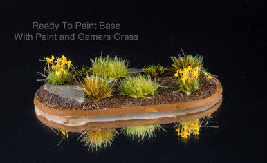 25mm x 50mm Bolt Action Style Ready-to-Paint Base (1/pk)