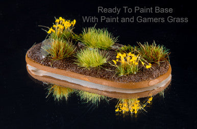 25mm x 50mm Bolt Action Style Ready-to-Paint Base (1/pk)