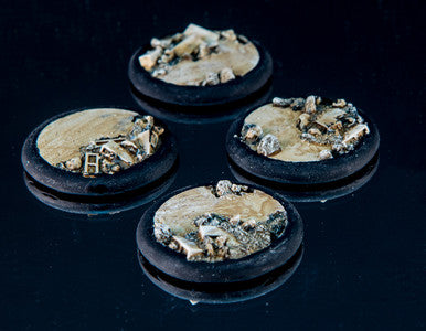 30mm Urban Rubble Lip Bases (4/pk)