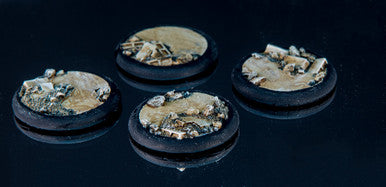 30mm Urban Rubble Lip Bases (4/pk)
