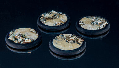 30mm Urban Rubble Lip Bases (4/pk)