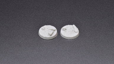 Rocky Fields Resin Bases - Round 25mm (x10)