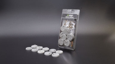 Gamers Grass - Rocky Fields bases, 10 pieces, resin bases, round, 32 mm