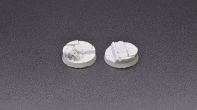 Gamers Grass - Temple bases 10 pcs. resin bases, round, 25 mm