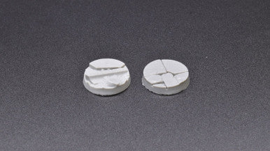 Gamers Grass - Temple bases 10 pcs. resin bases, round, 25 mm