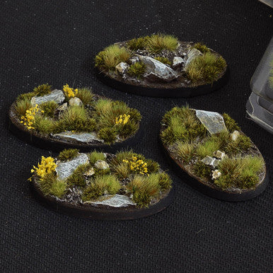 Battle Ready Bases: Highland Oval 60mm (x4)