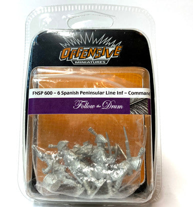 Spanish Line Inf Command (6/pk)