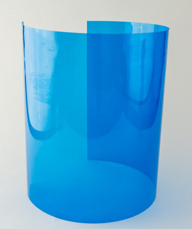 Transparent Blue Window Material (6" x 12")