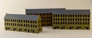 3mm Row Houses (Matboard) - 3MMCSS060