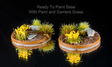 25mm Bolt Action Style Ready-to-Paint Bases (5/pk)