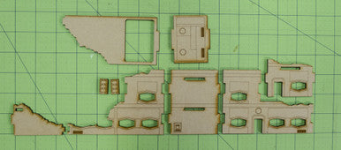 Two Story Building - 15MCHM001-D