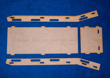 End Ramp Roadway Section, 2 Lane - 15MROAD158-2