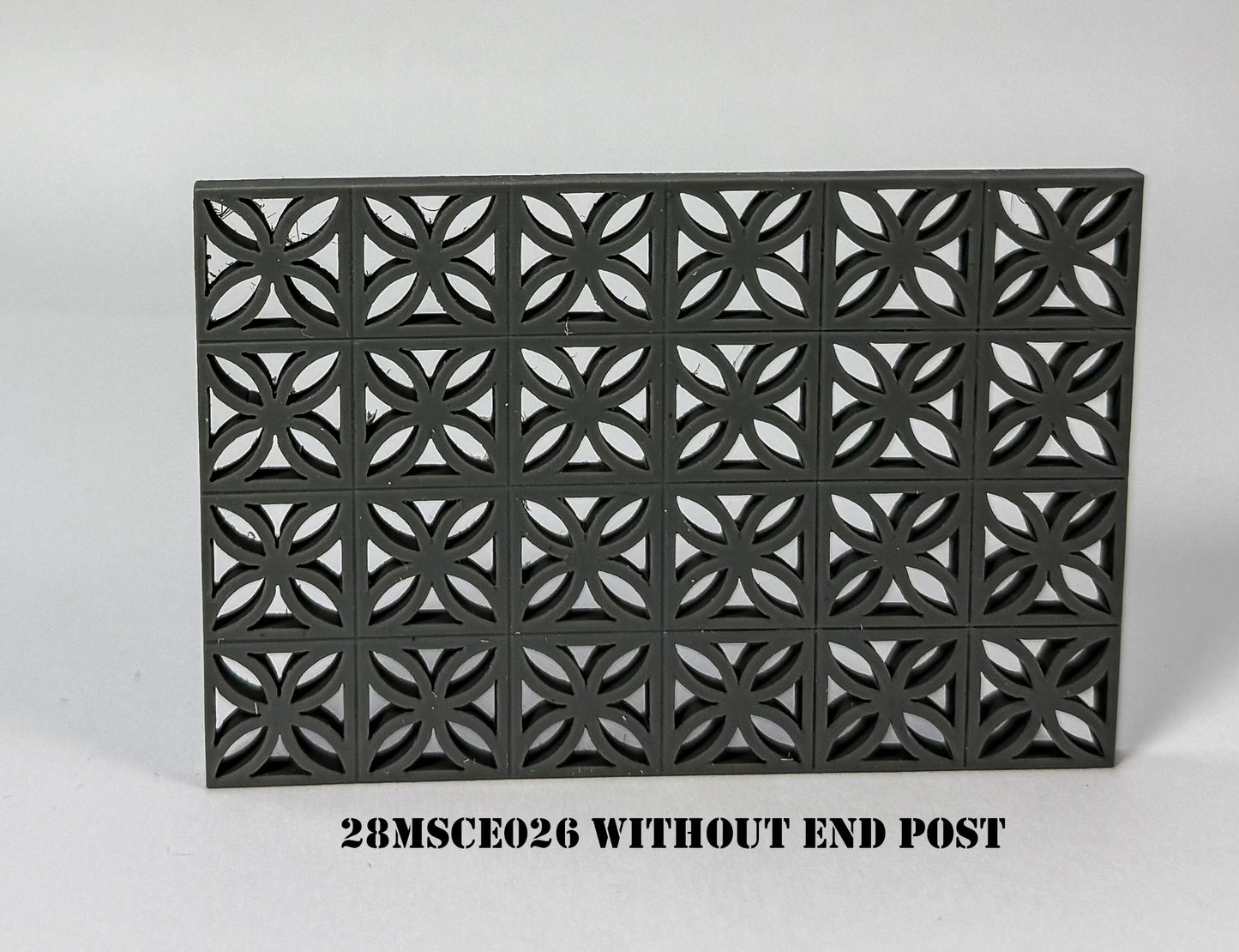 Concrete Block Wall Section
