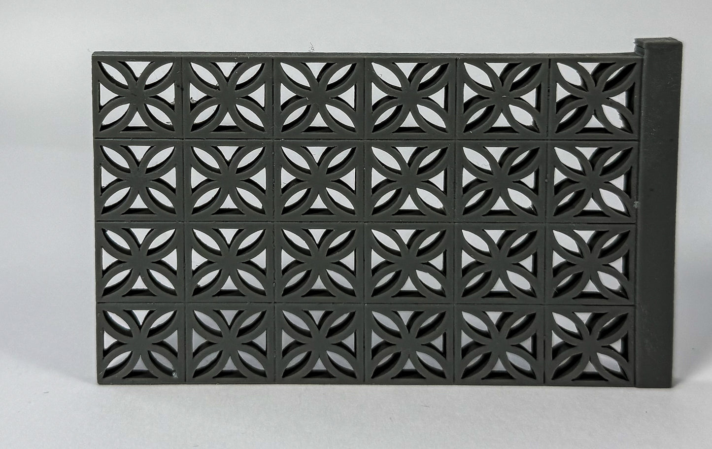 Concrete Block Wall Section