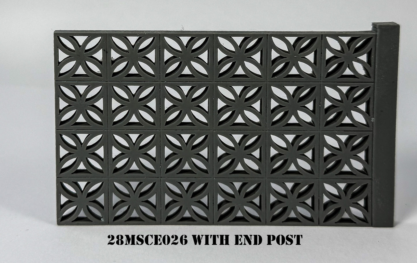 Concrete Block Wall Section
