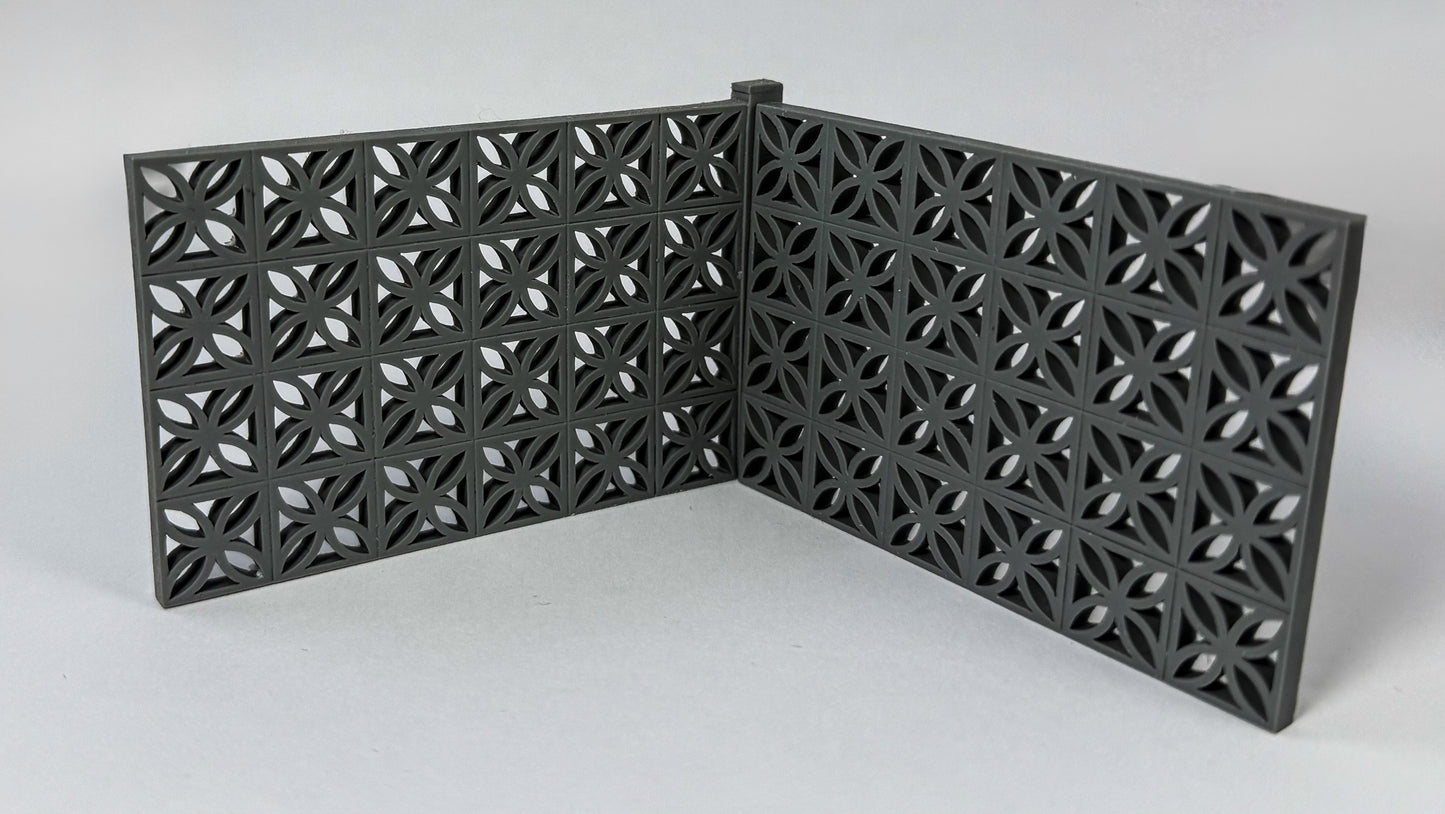 Concrete Block Wall Section