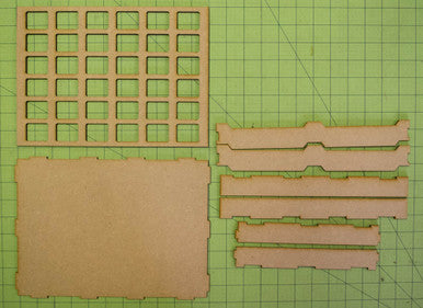 Tank Transport - 25mm x 32mm (FoW) With MDF Insert