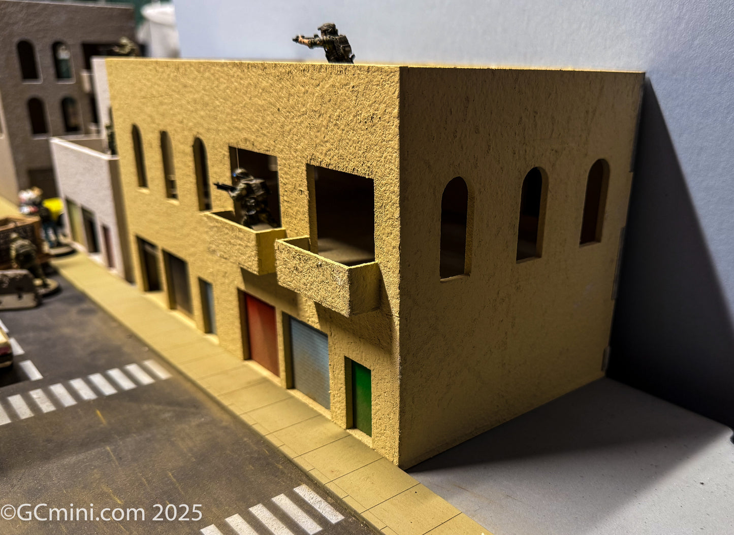 28mm Middle East Two Story Building - 28MMDF287
