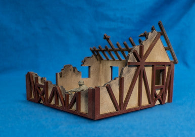 15mm Small Half Timber House - 15MCSS550