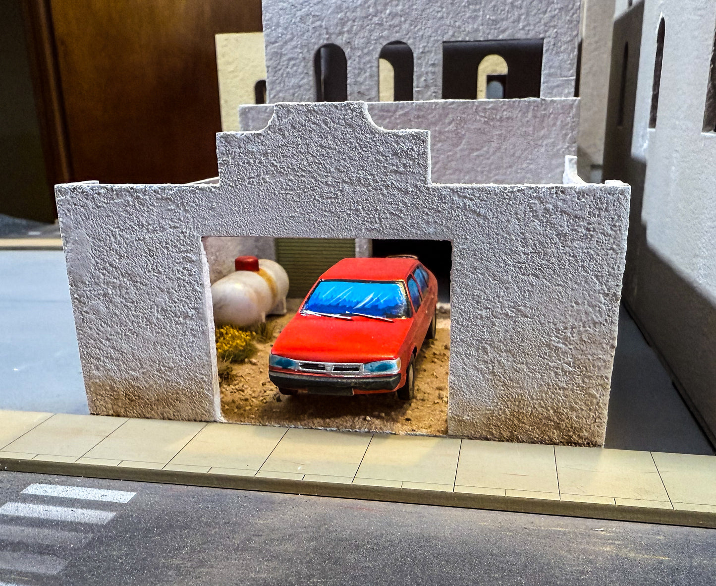 Walled Courtyard for 28mm Middle East Buildings - 28MMDF290