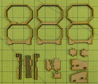Cargo Module Frames and Stairs for 15MTW032 Double Stack- 15MTW032-2