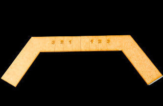 Road and River marking template - 8" Hex