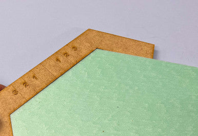 Road and River marking template - 8" Hex