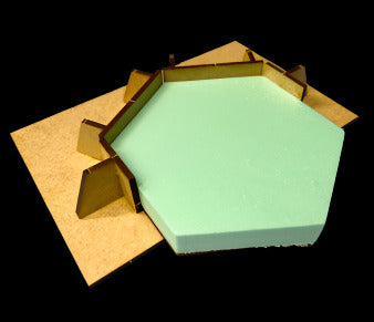 Terrain Hex Gluing Jig - 4"