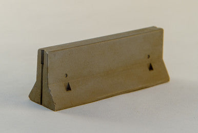 28mm Concrete Barriers, K-Rails (5 Per Kit) - 28MSCE004