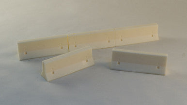 28mm Concrete Barriers, K-Rails (5 Per Kit)