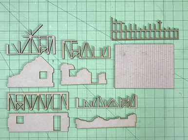 28mm Medium Half Timber House - 28MMDF551