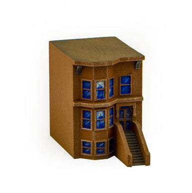 6mm "Brownstone" w/ Bay Windows - 285MEV121