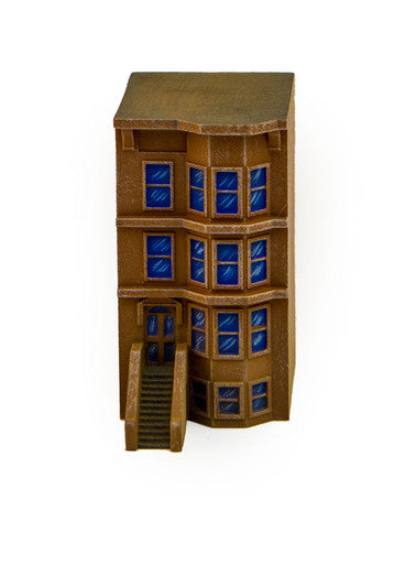 6mm "Brownstone" w/ Bay Windows - 285MEV123