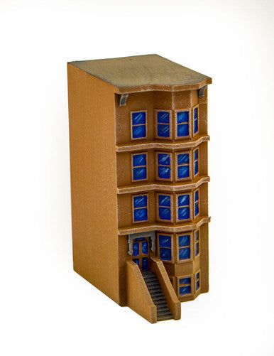 6mm "Brownstone" w/ Bay Windows - 285MEV123