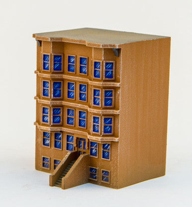 6mm "Brownstone" w/ Bay Windows - 285MEV124