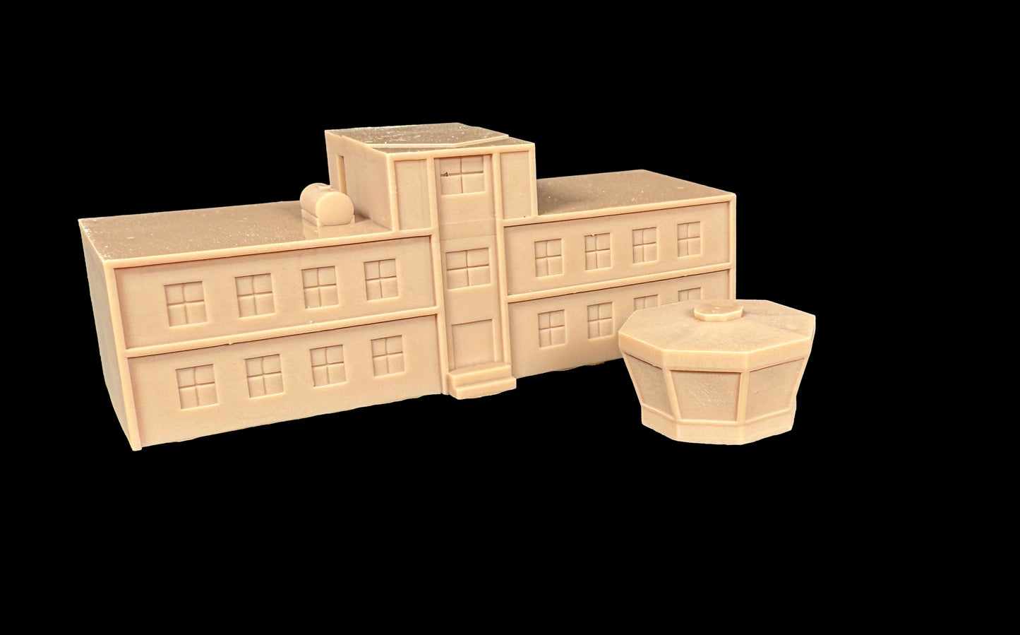6mm Airport Terminal with Control Tower - 285SLA226