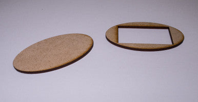 25mm x 50mm Conversion Base (Oval)