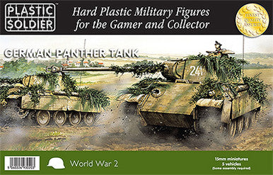 15mm Easy Assembly German Panther Tank