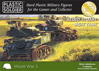 15mm Easy Assembly Stuart M5 Tank