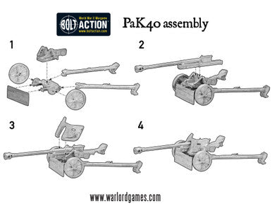 Bolt Action: German 75mm PaK 40 Anti-Tank Gun