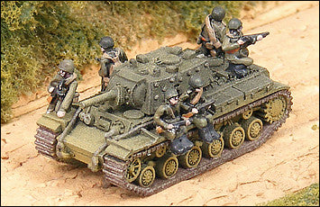 WWII Russian Tank Riders - R74