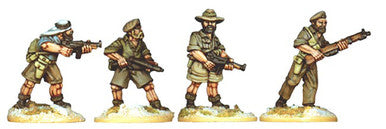 Artizan WWII 28mm: SAS / LRDG Group (4)