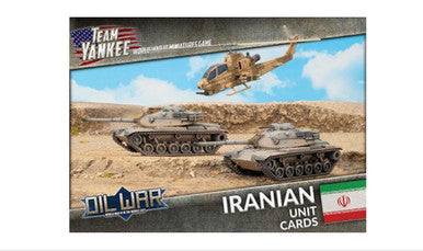 Team Yankee: Iranian Unit Cards (x41 cards)